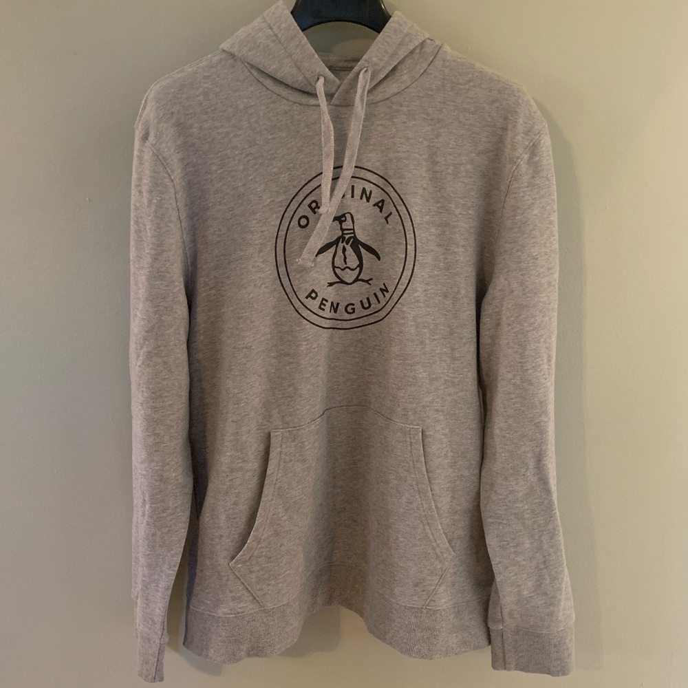 Original Penguin men’s lightweight hoodie size Large, like new